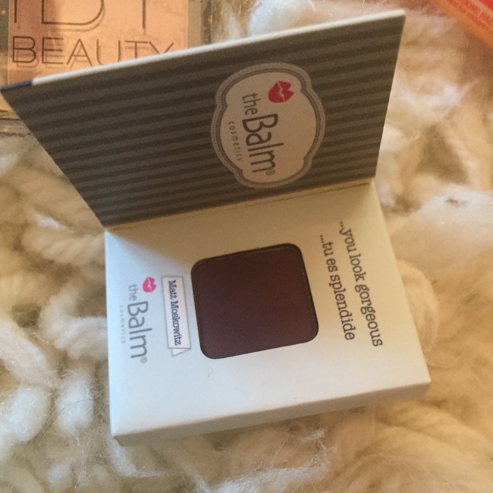 The Balm eye shadow